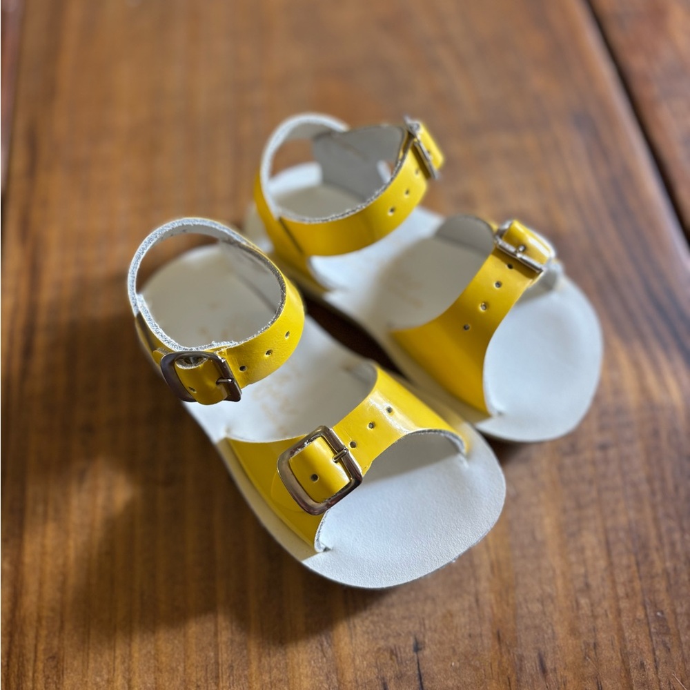 Yellow Sun-San Surfer Sandals